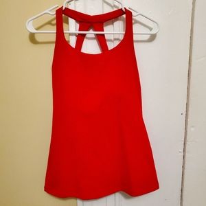 NWT Kira Grace Red ladies yoga tank with shelf bra ❤